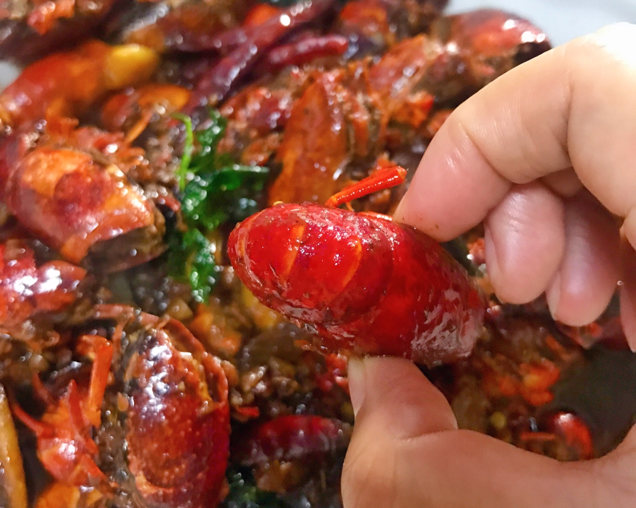 烧小龙虾-舔光手指，夏天到了的做法