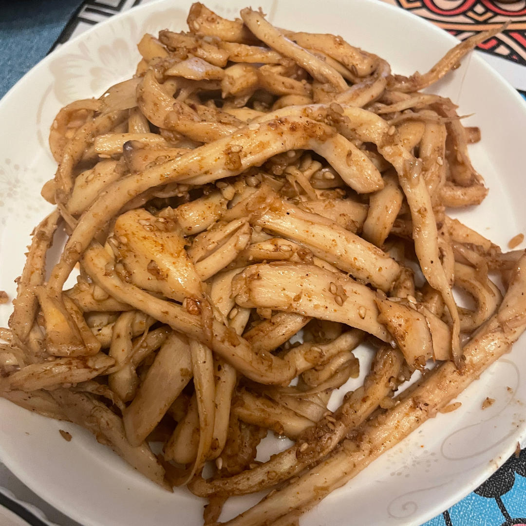 会上瘾的手撕杏鲍菇