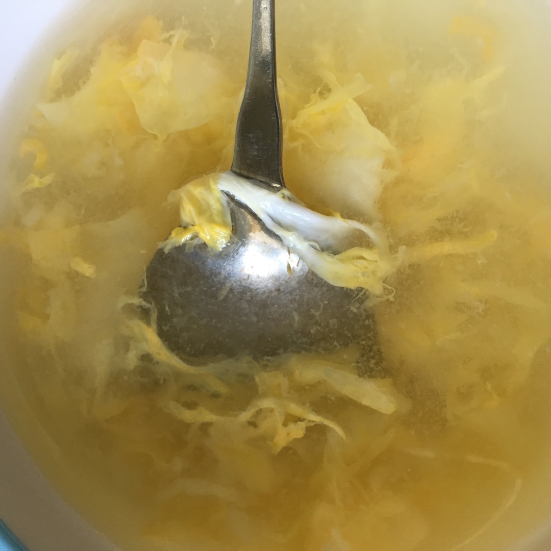 鸡蛋甜酒煮糍粑