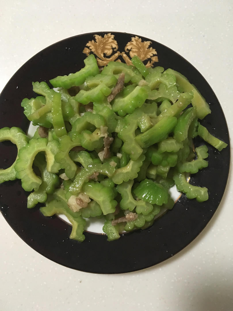 苦瓜炒肉