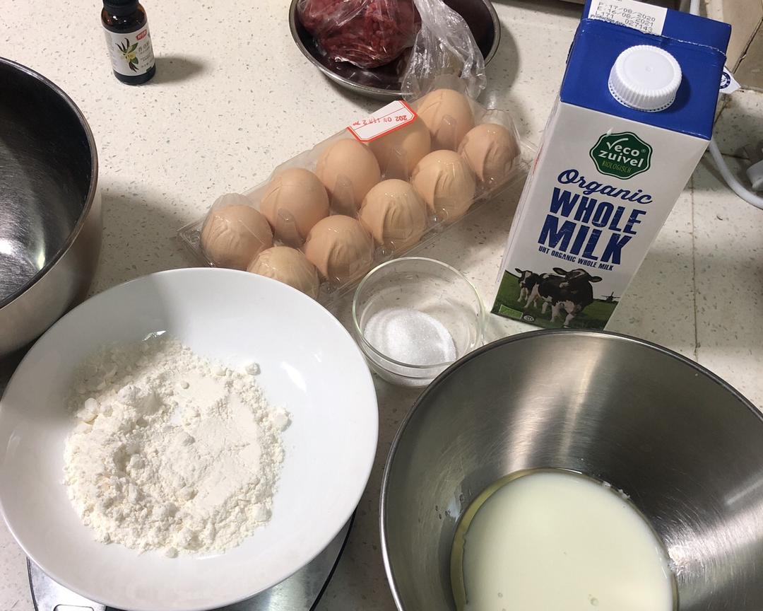 纯奶手撕吐司的做法 步骤1