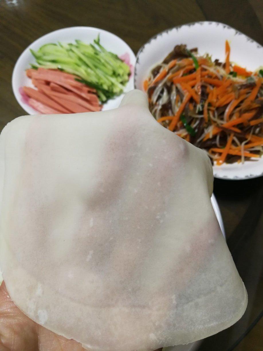 快速制作春饼皮