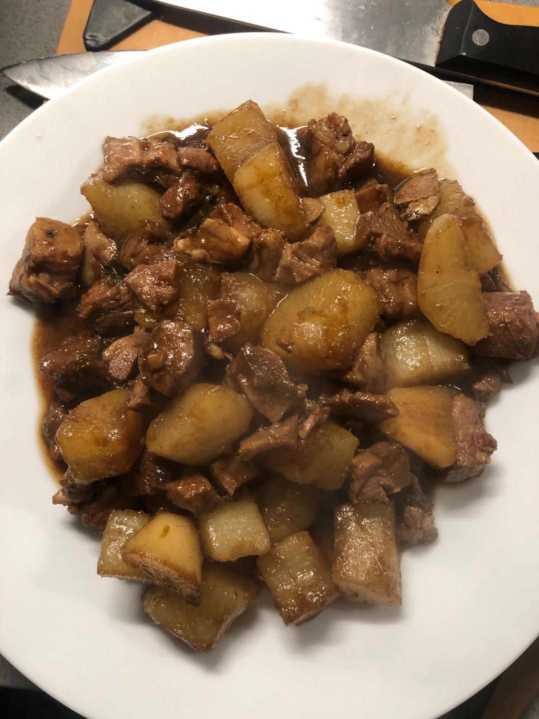 红烧羊肉萝卜