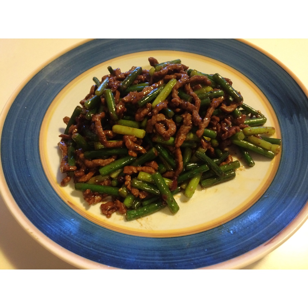 蒜薹炒肉