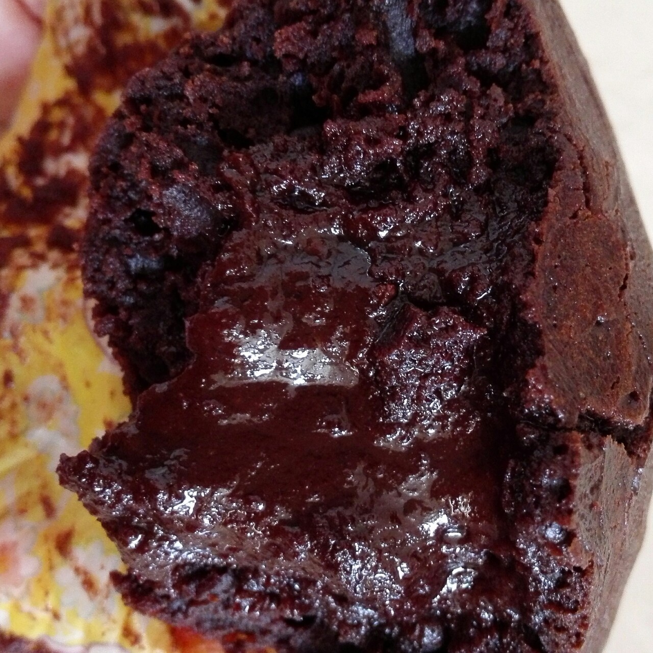 熔岩巧克力蛋糕