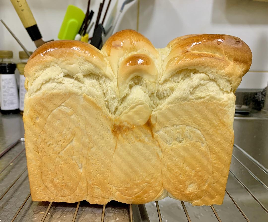 纯奶手撕吐司的做法 步骤1