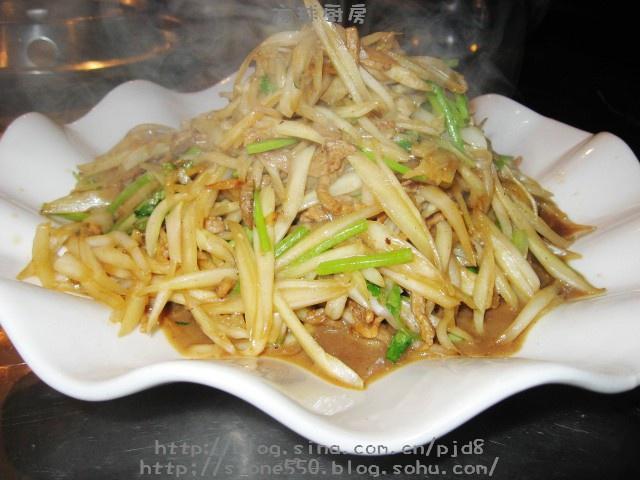 山东炒肉的做法