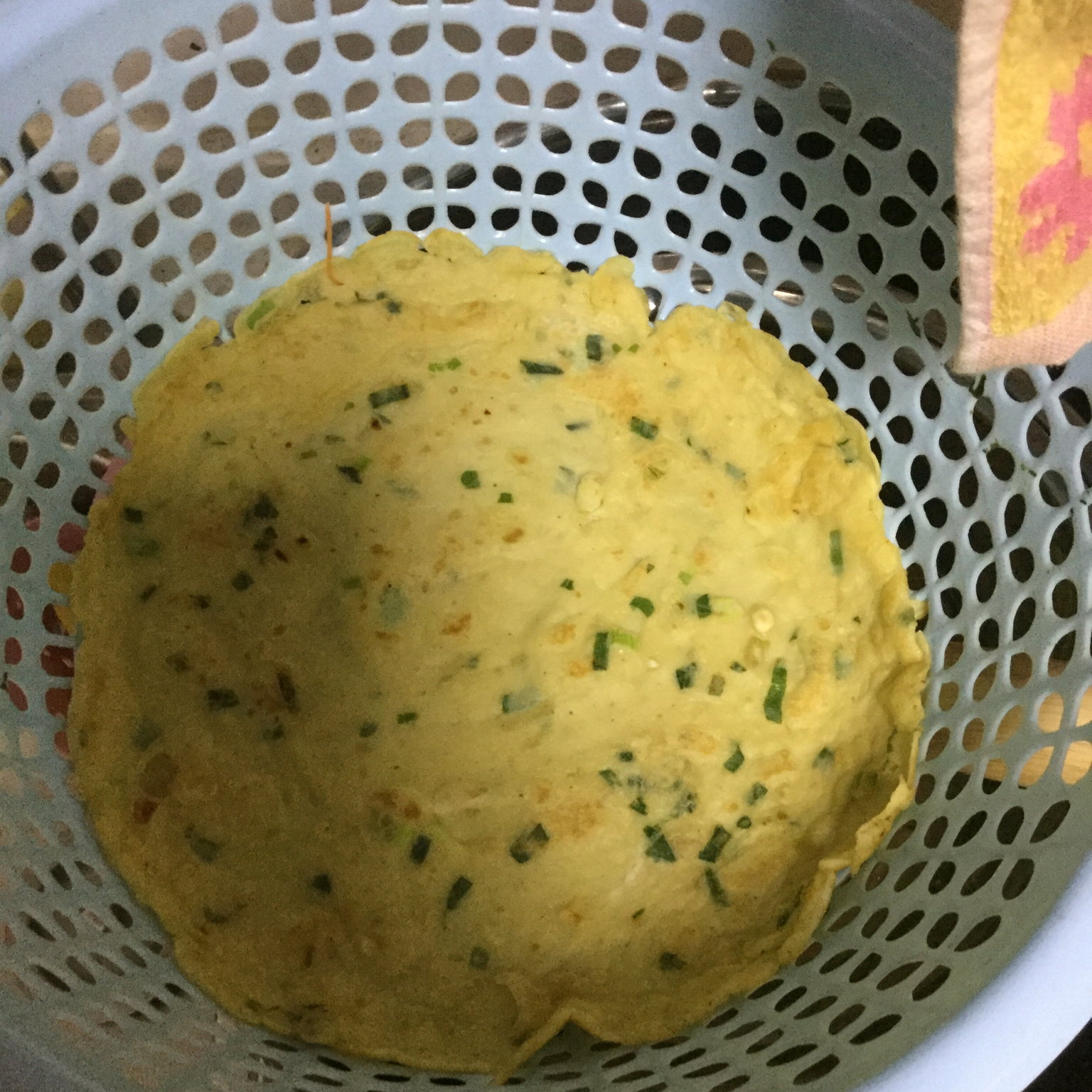香葱鸡蛋饼