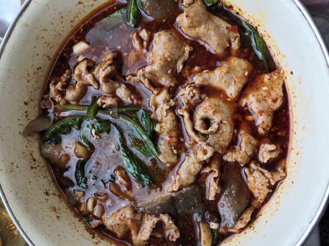 水煮肉片（肯定不翻车）