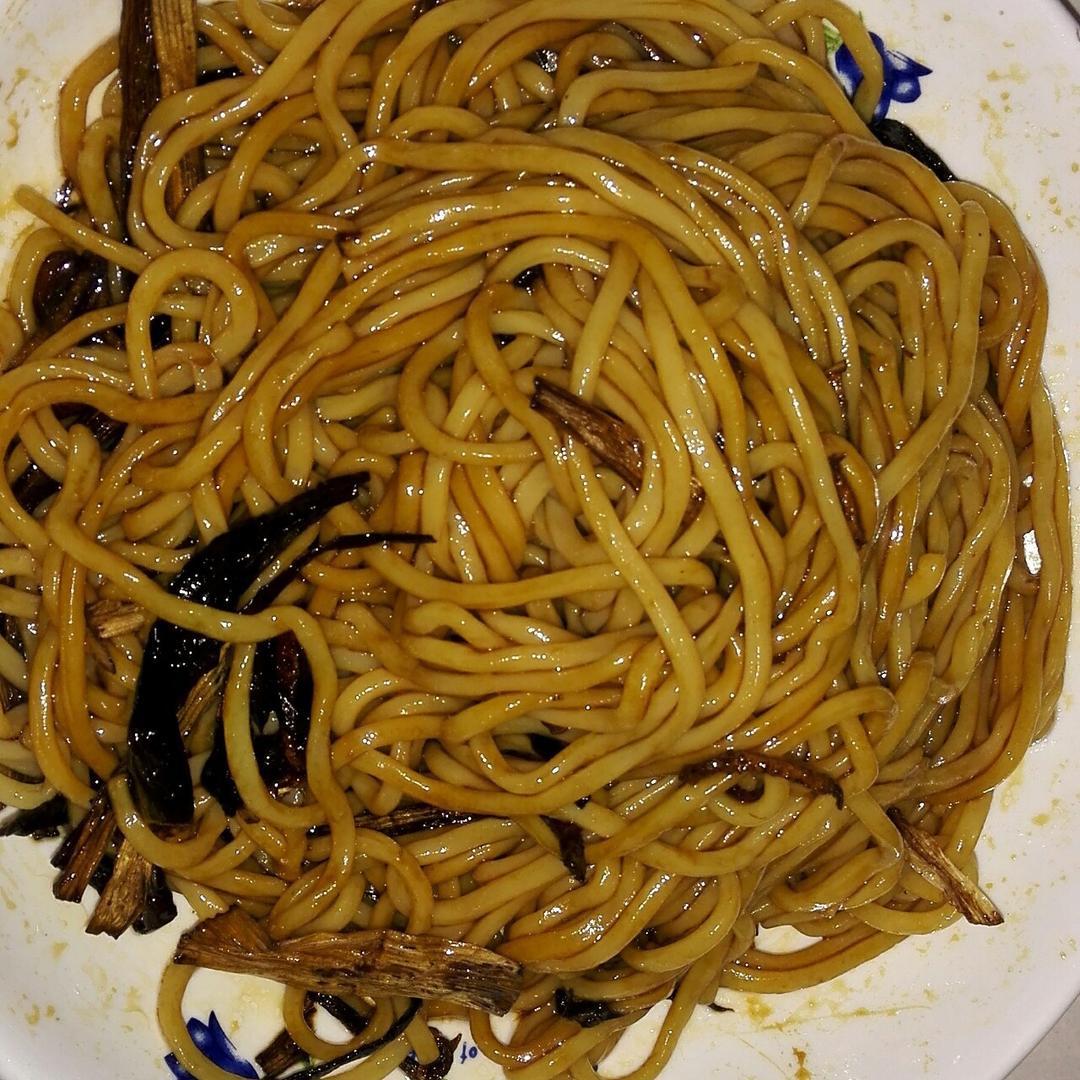 北方版葱油拌面的做法