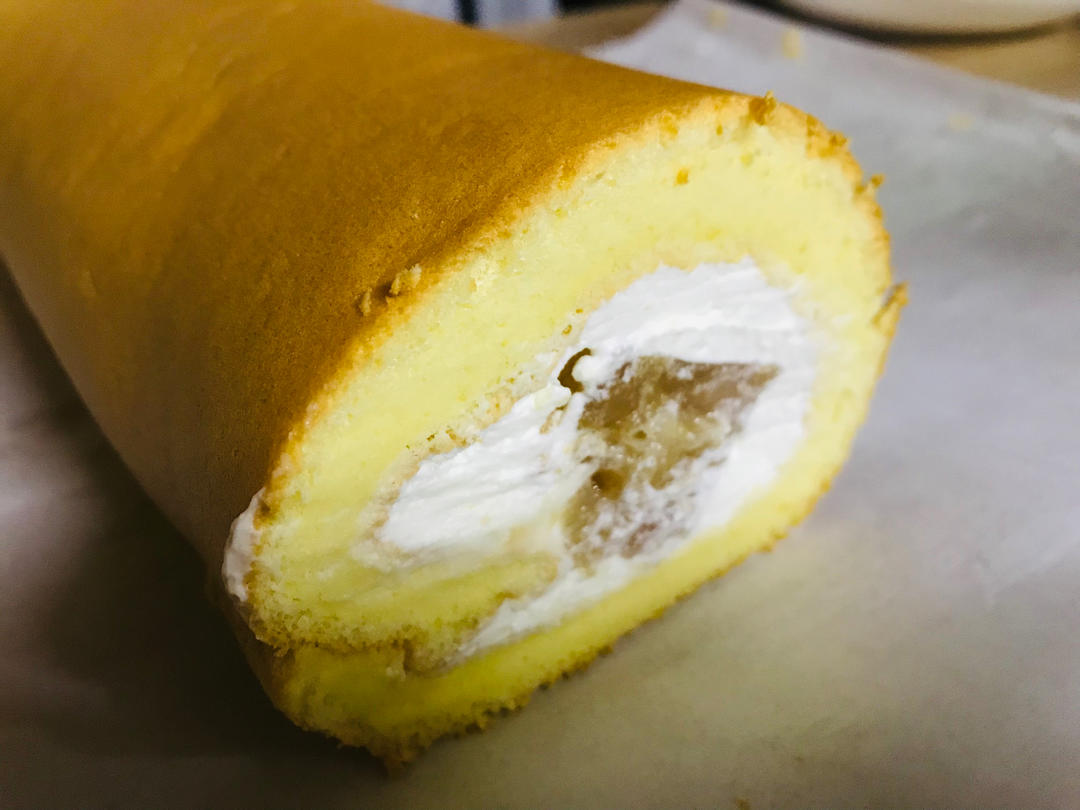 原味蛋糕卷(后蛋法)