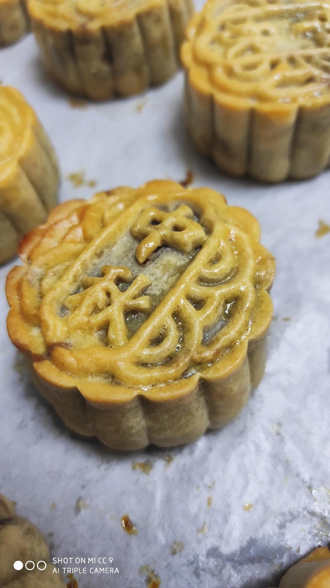 广式蛋黄莲蓉月饼🥮含50g~125g饼皮馅料比例🥮