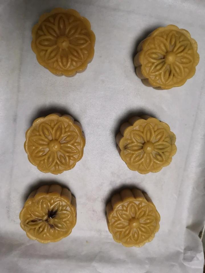 老式月饼（不加转化糖浆的酥皮月饼）