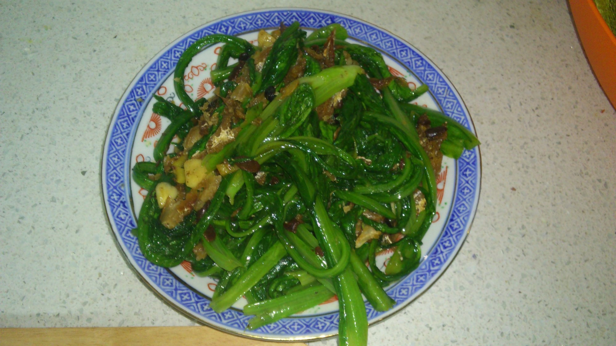 豆豉鲮鱼油麦菜
