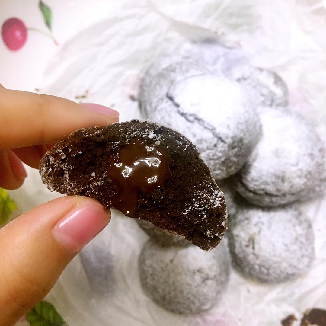 巧克力裂纹曲奇