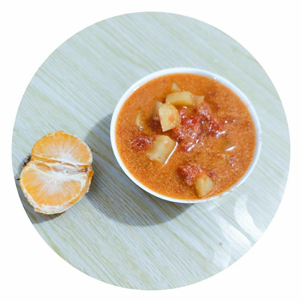 超级浓超好喝的番茄土豆汤