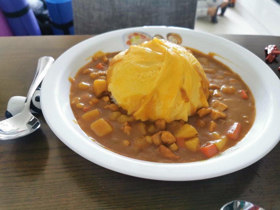 网红【龙卷风蛋包饭】咖喱版