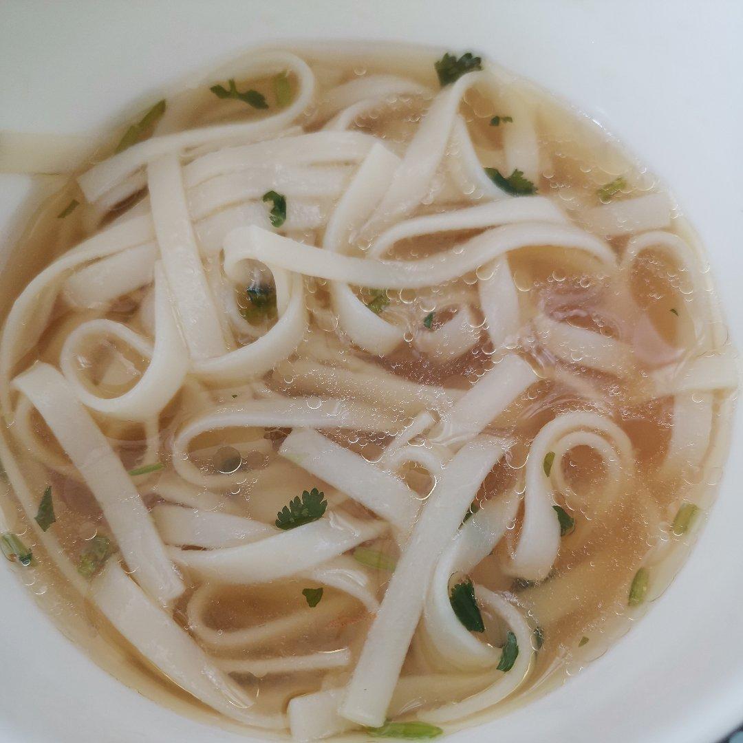快手早餐-酱汤面，汤都喝光
