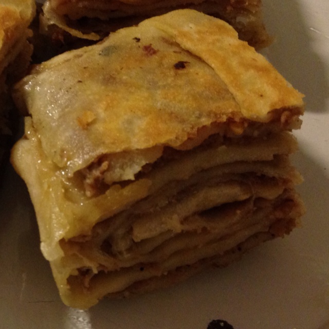 千层肉饼