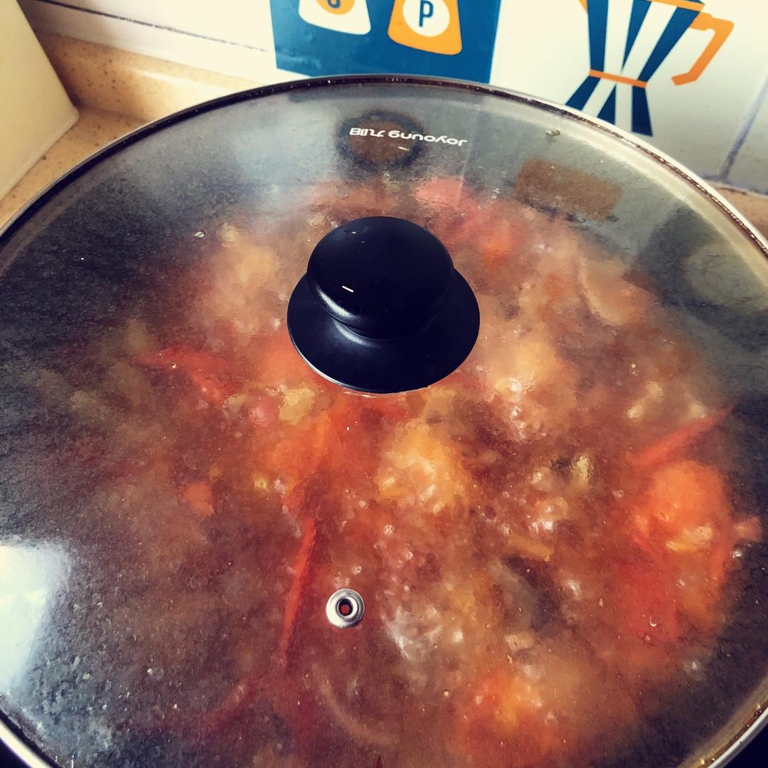 番茄土豆炖牛腩