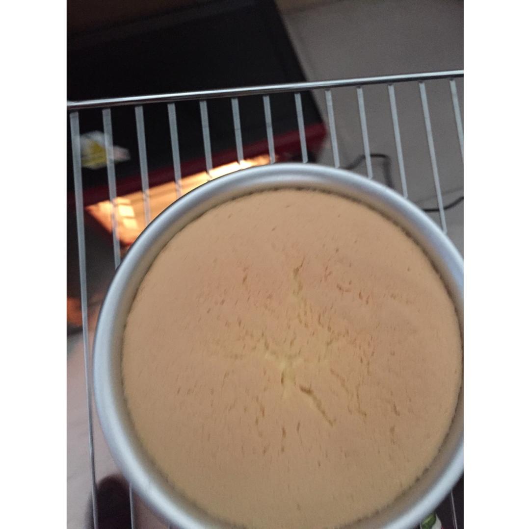 6寸戚风蛋糕（2蛋）