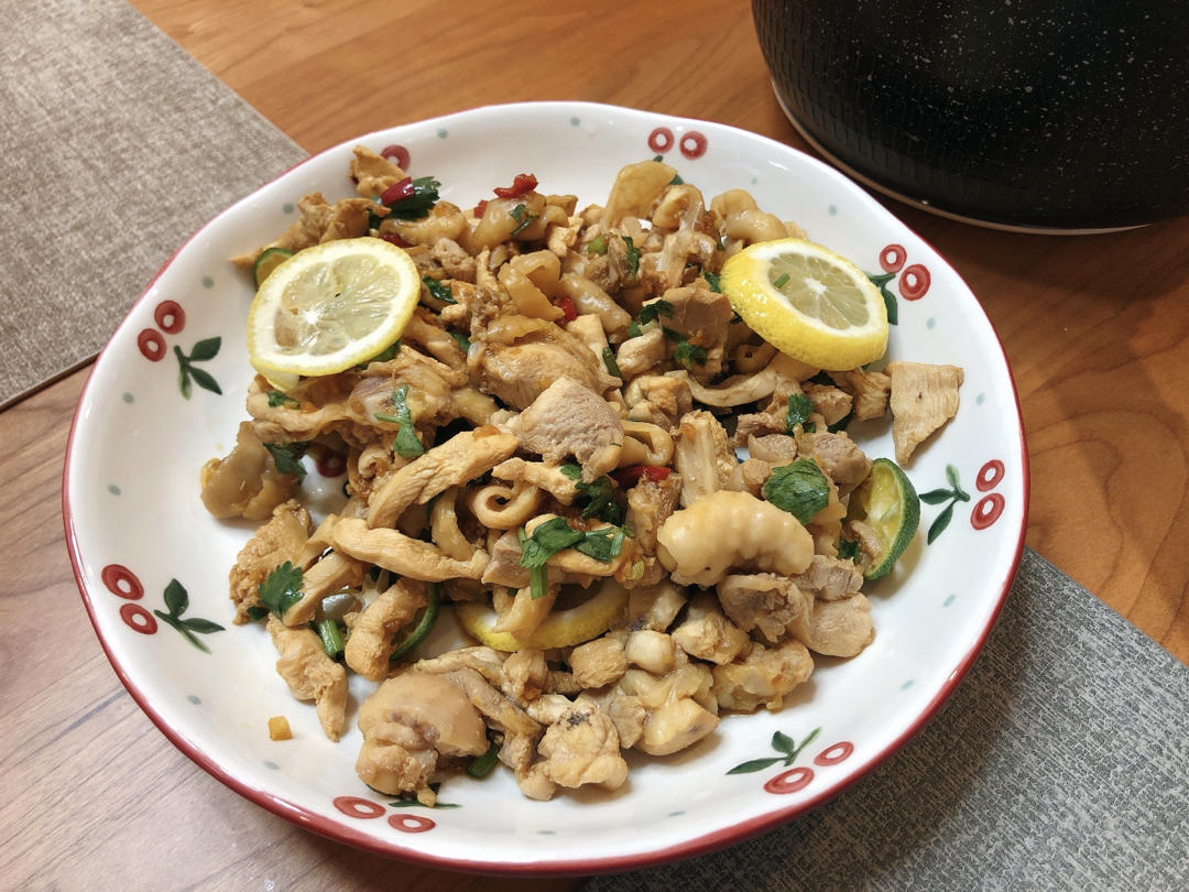 傣味柠檬鸡（鬼鸡）