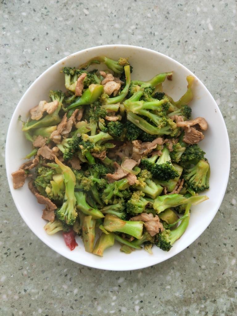 西兰花炒肉