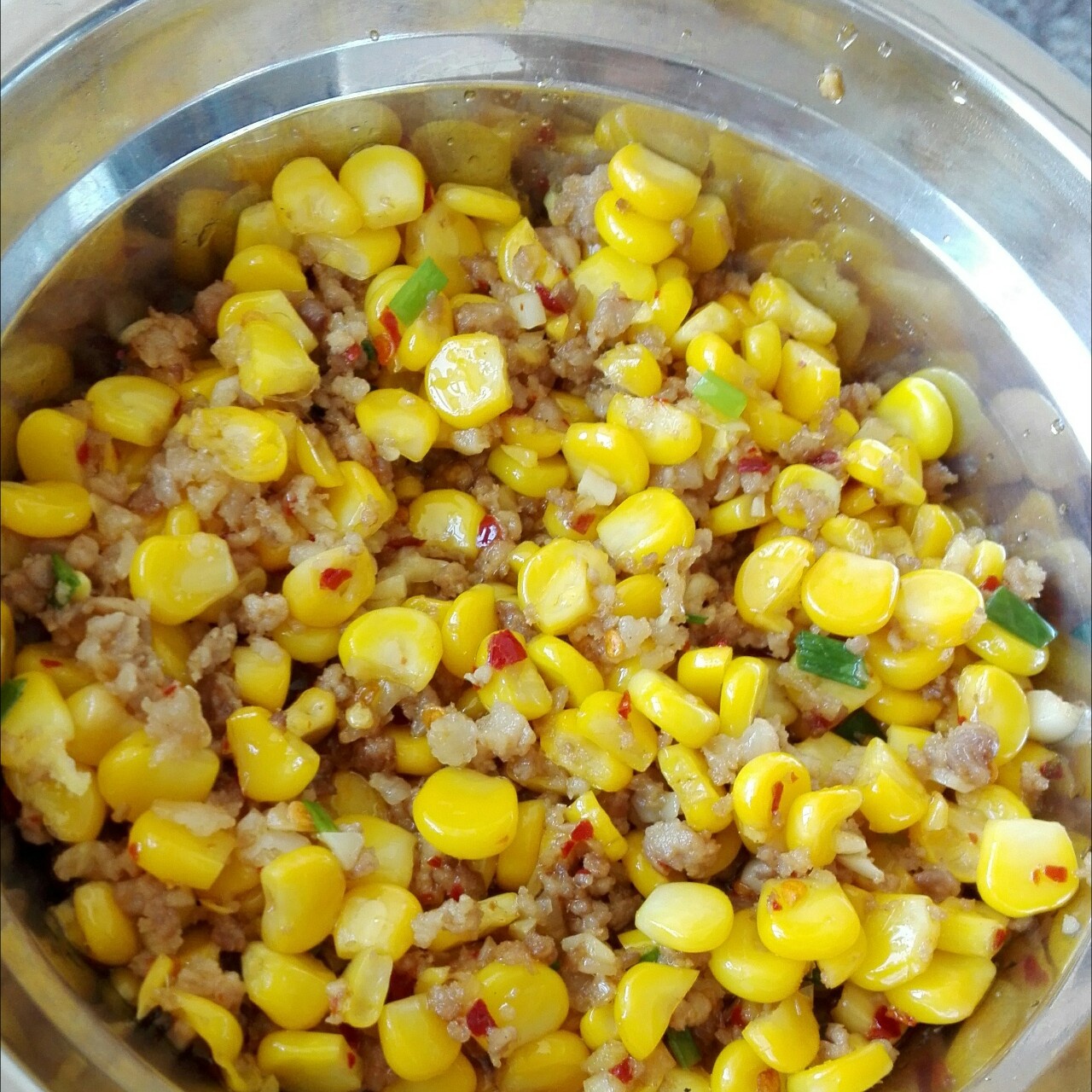 玉米炒肉末【超级下饭的快手家常菜】