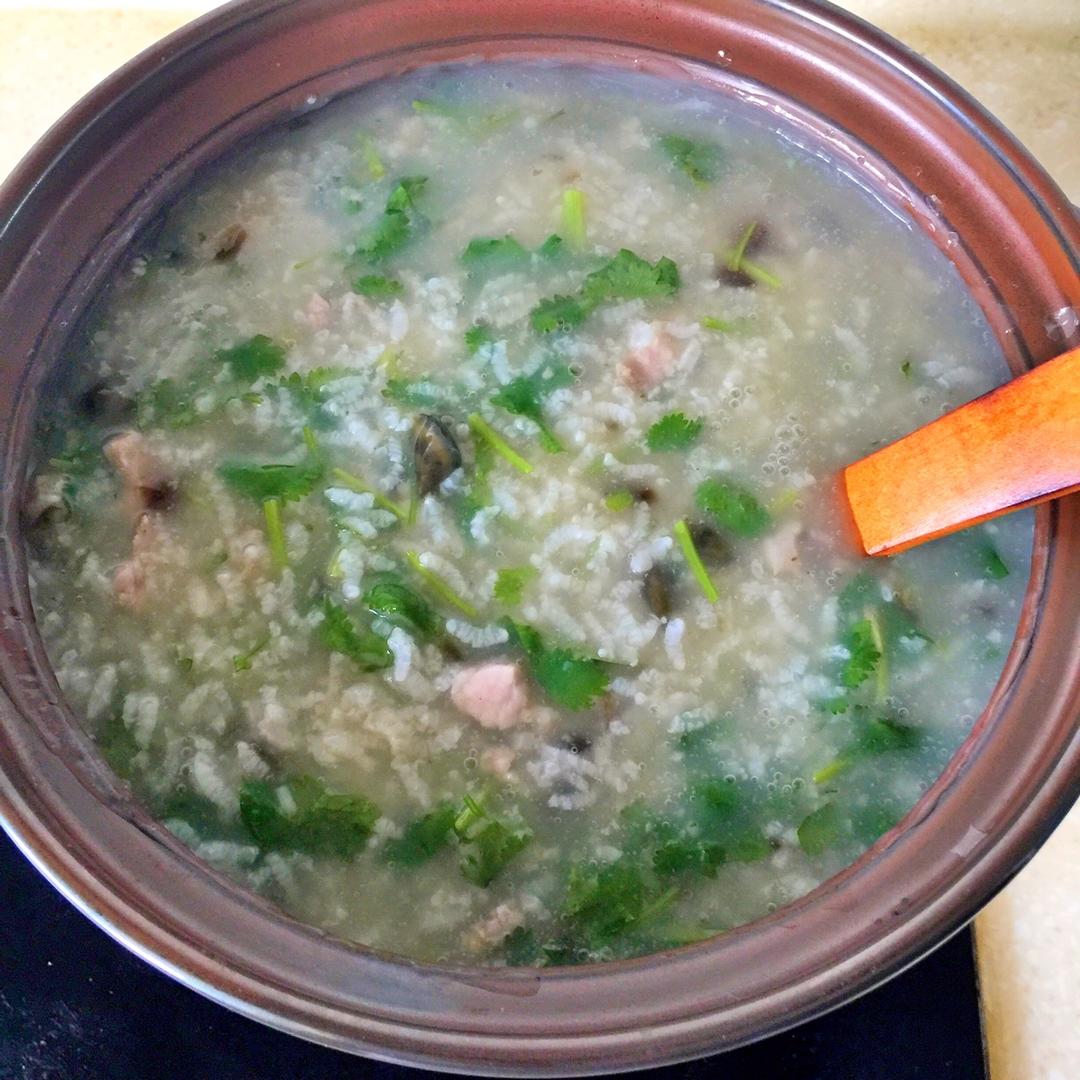 皮蛋瘦肉粥 Pidan & Pork Rice Soup