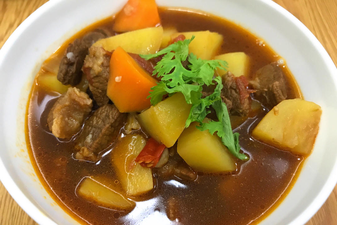 番茄土豆炖牛腩（高压锅版）