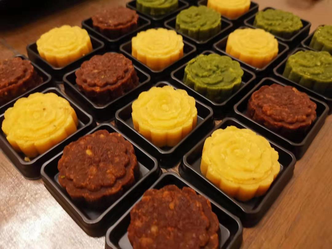 不用筛的懒人版绿豆糕