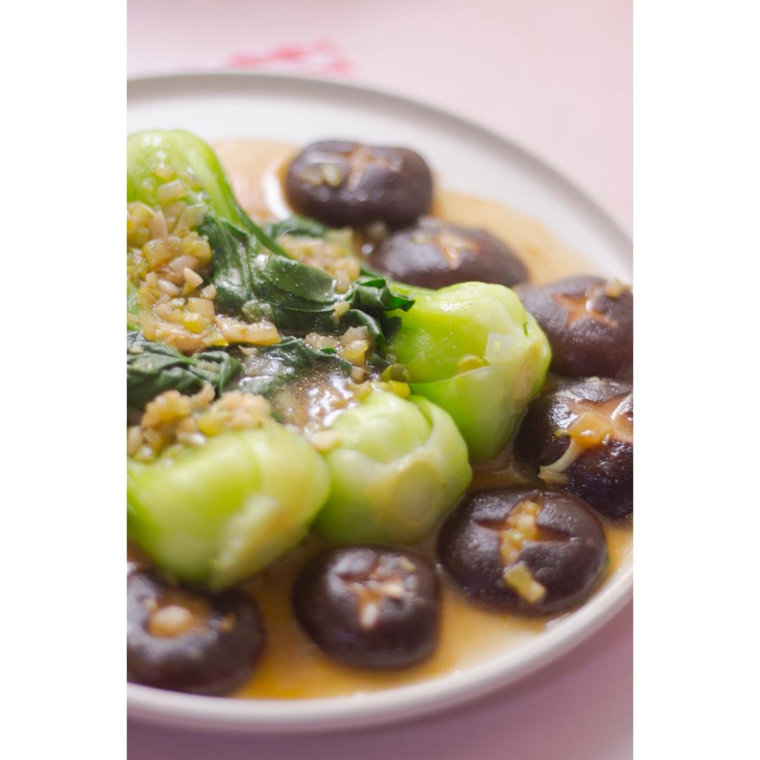 蚝油香菇小油菜