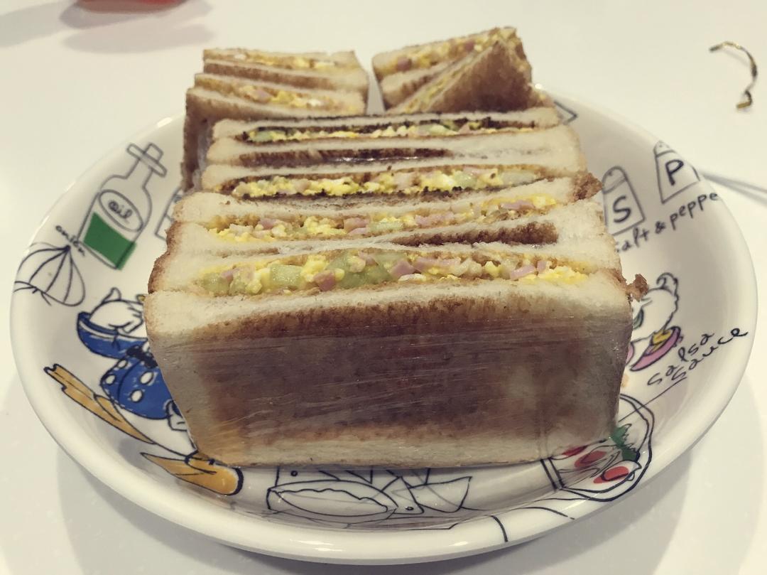 快手美味鸡蛋三明治