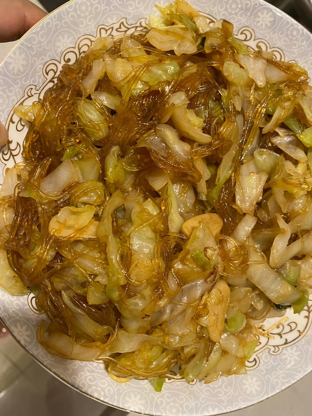 包菜粉丝（粉丝炒包菜）