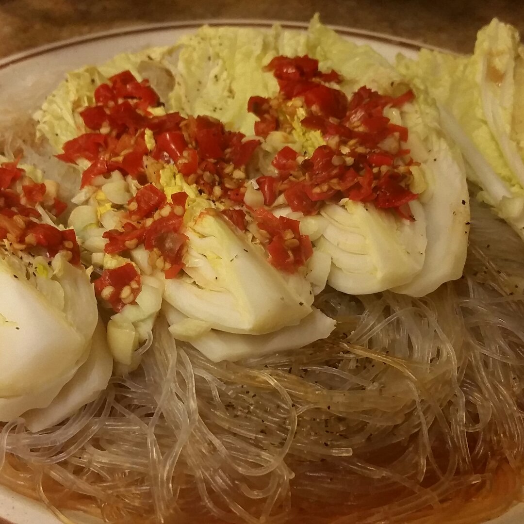 蒜蓉粉丝蒸娃娃菜