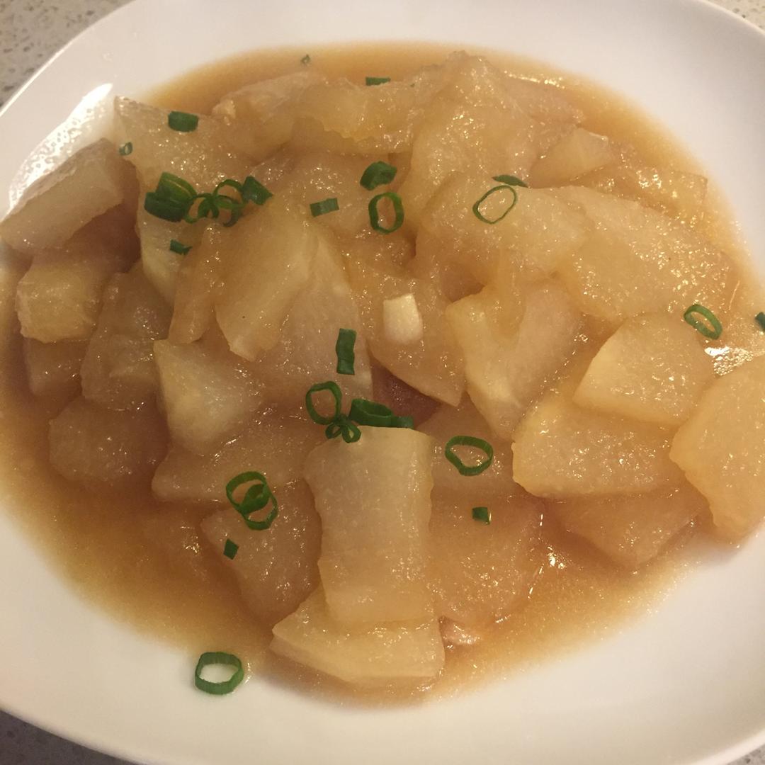蚝油焖冬瓜