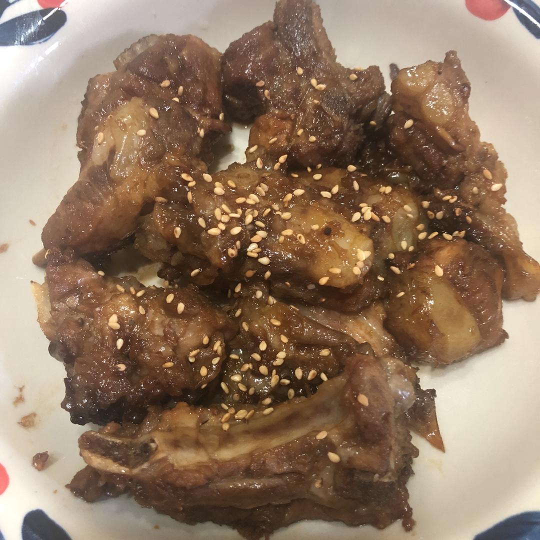 懒人版糖醋排骨