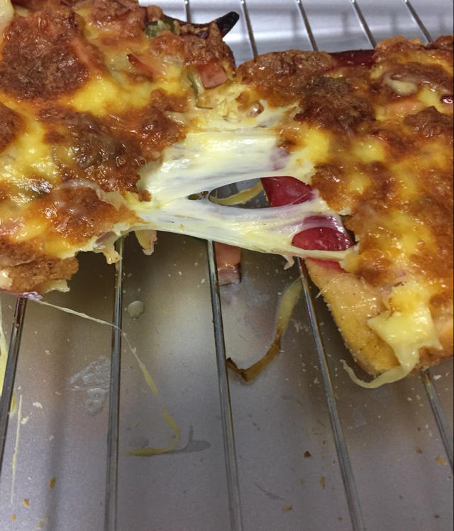 芝士面包片披萨