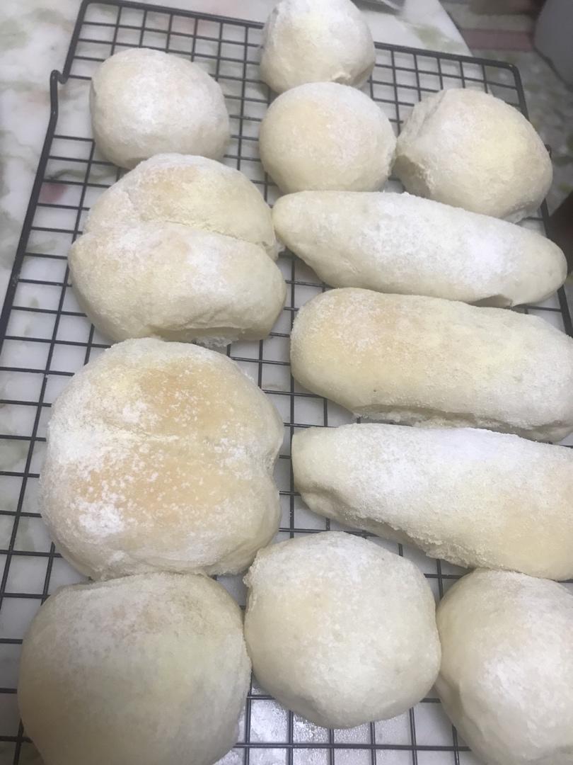 🔥日式海蒂白面包（蓬松柔软！保持白色烘培的方法）🔥