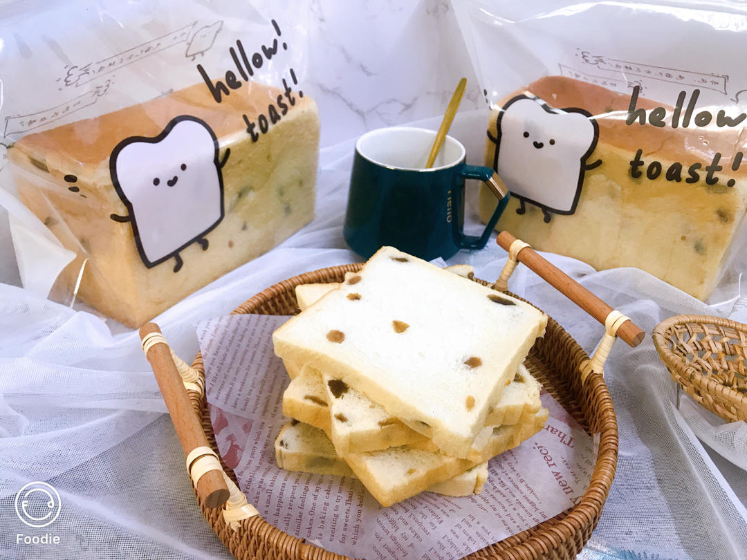 提子吐司，黄提奶油闪亮吐司