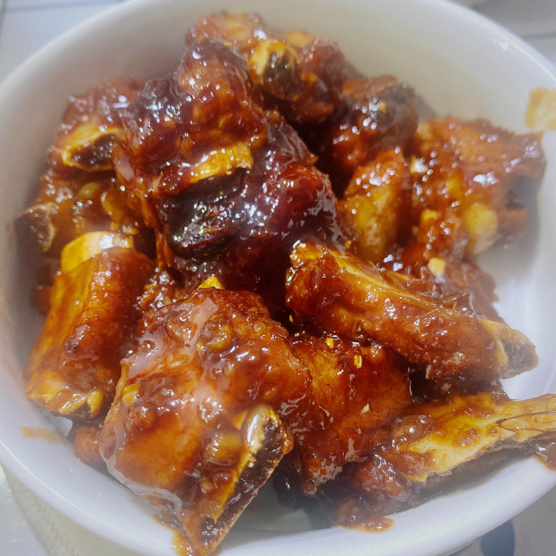 糖醋排骨/糖醋小排（不放油）（12345口诀做出正宗上海本帮）