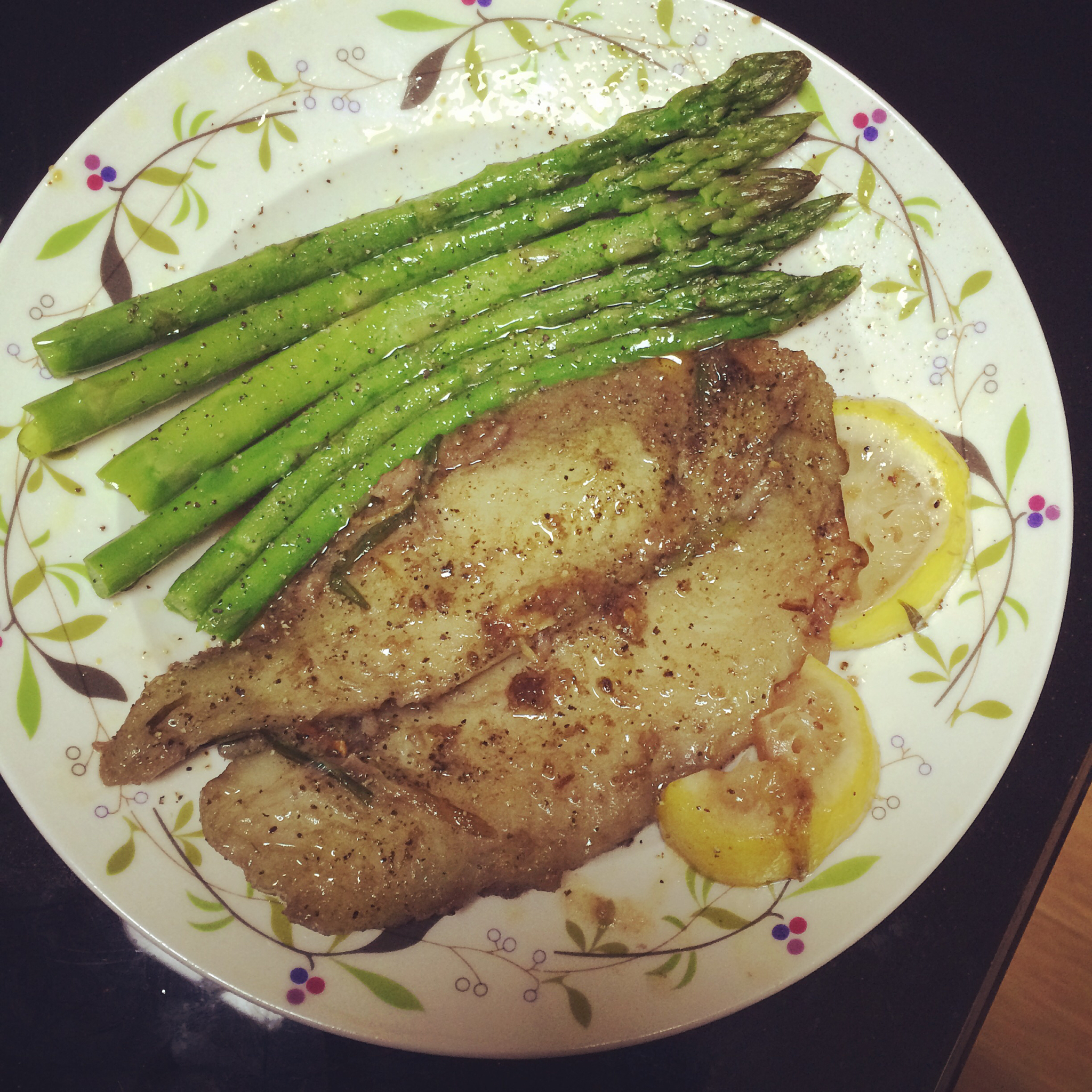 香煎龙利鱼——fit食谱系列