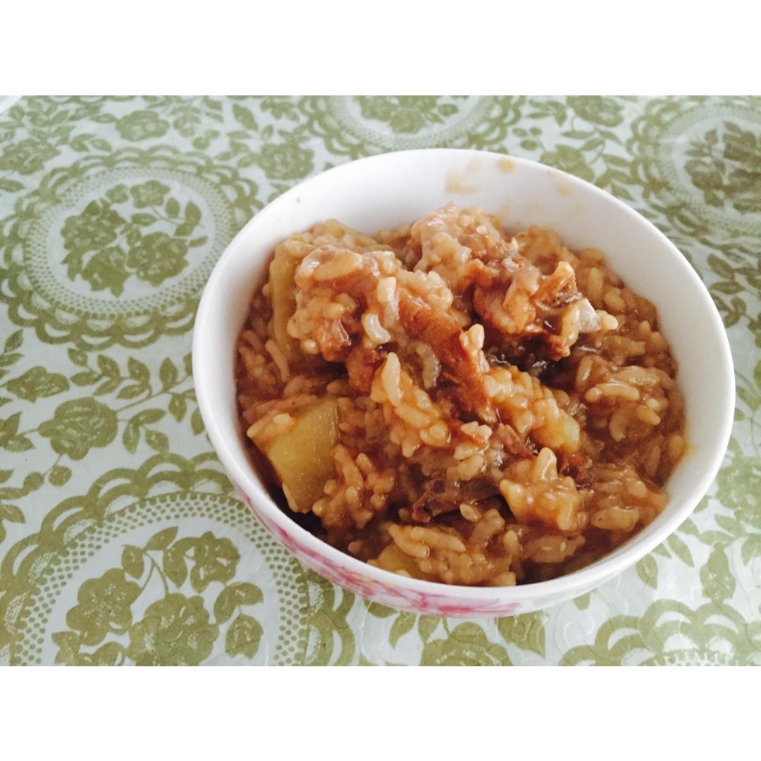 排骨焖饭