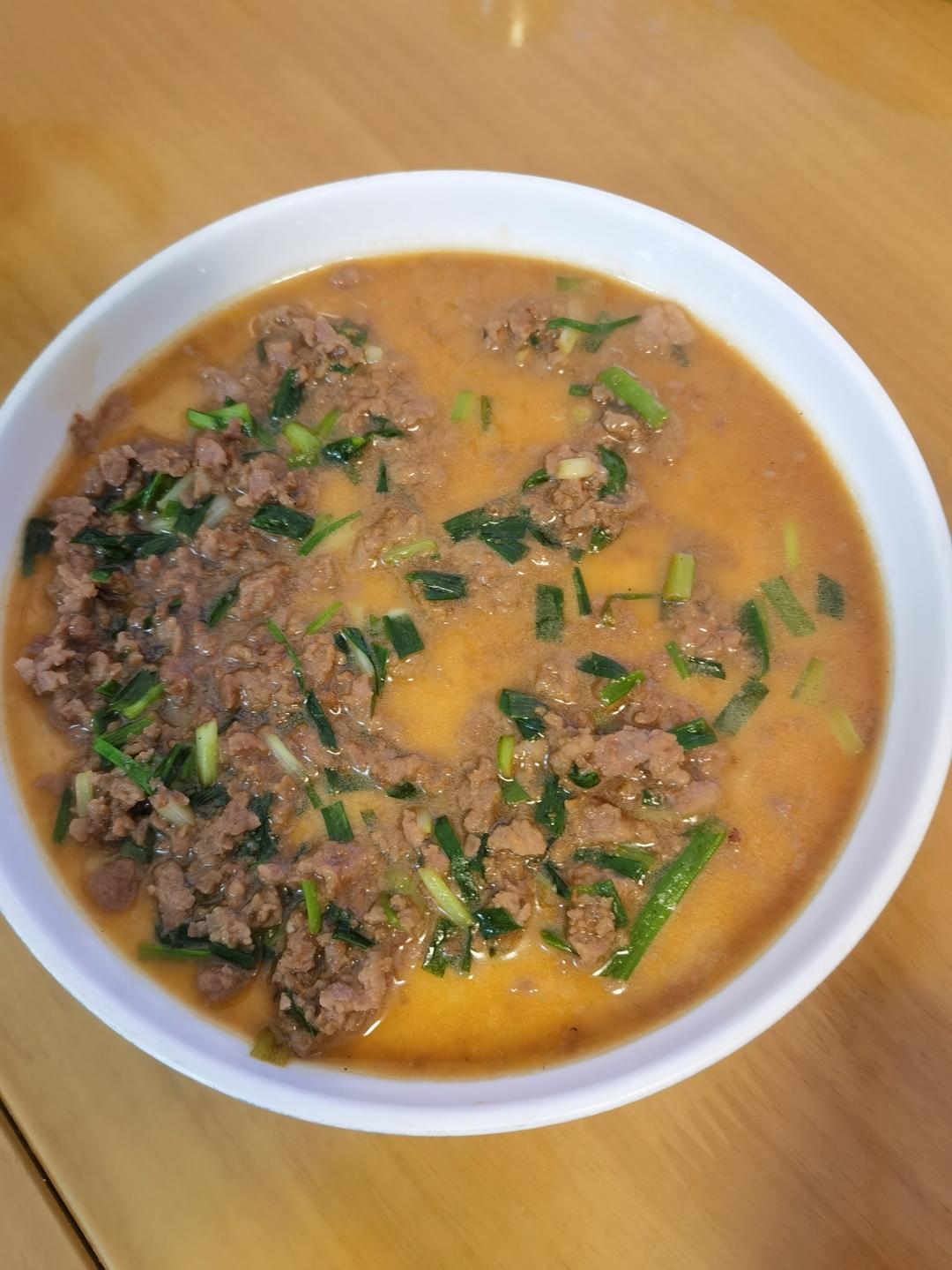 比布丁还要嫩！巨好吃又营养的肉末水蒸蛋