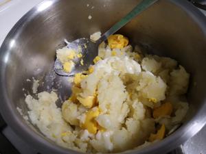 秋葵盅土豆泥的做法 步骤4