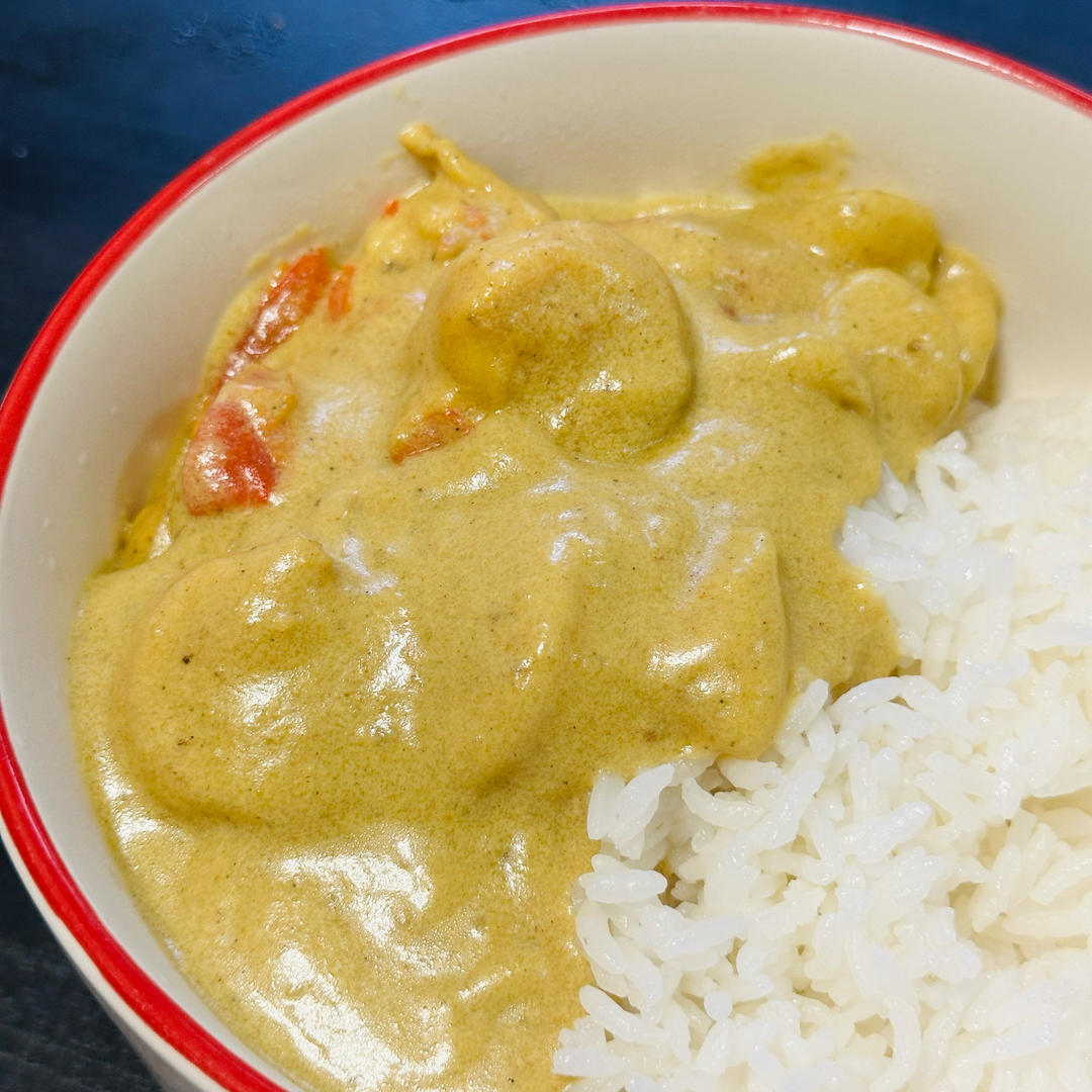 咖喱虾<绝对好吃>