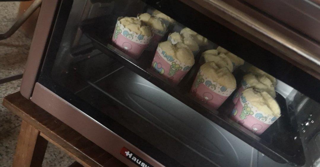 纸杯蛋糕 8寸戚风蛋糕的量