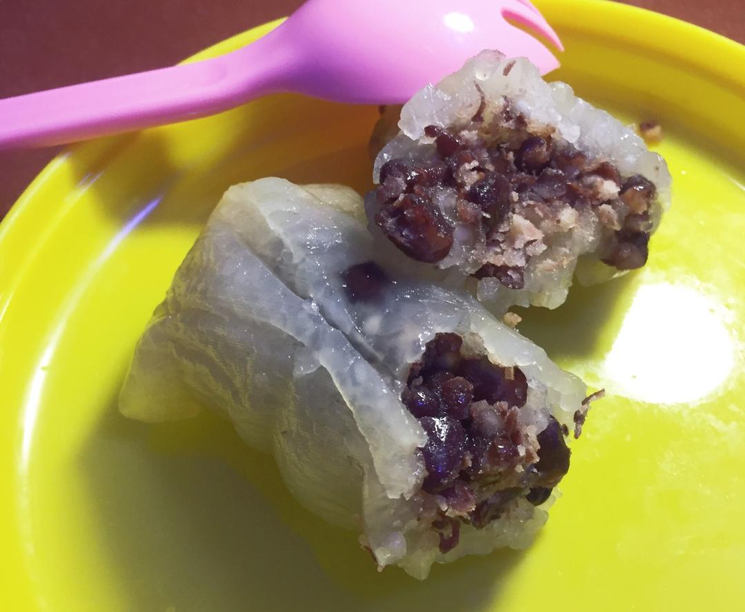 田丁町做的水晶西米粽