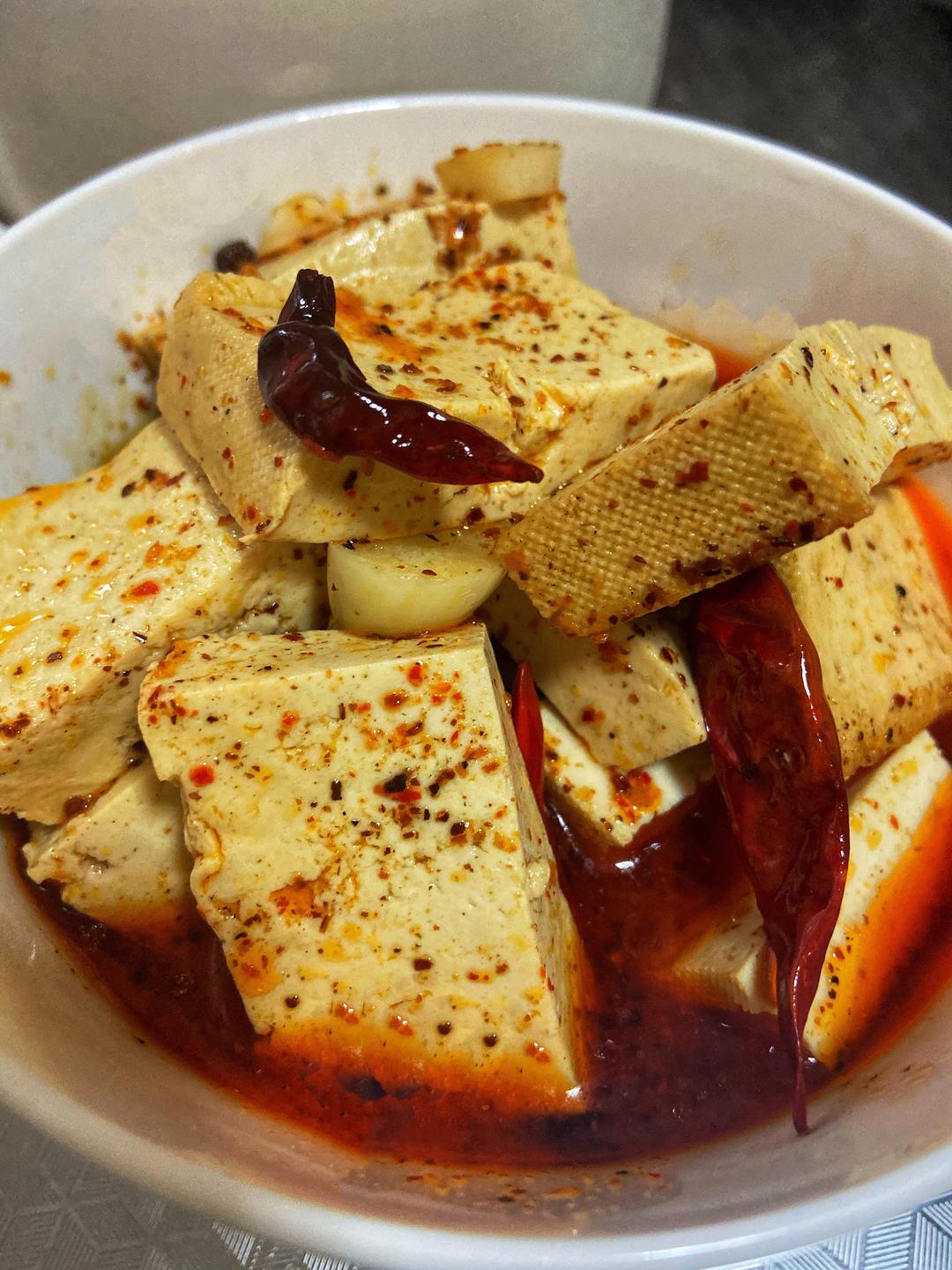 辣子豆腐