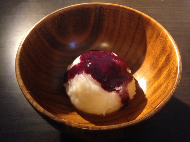 蓝莓山药泥
